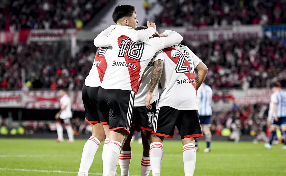 River le ganó a Racing en la última fecha de la Liga Profesional.