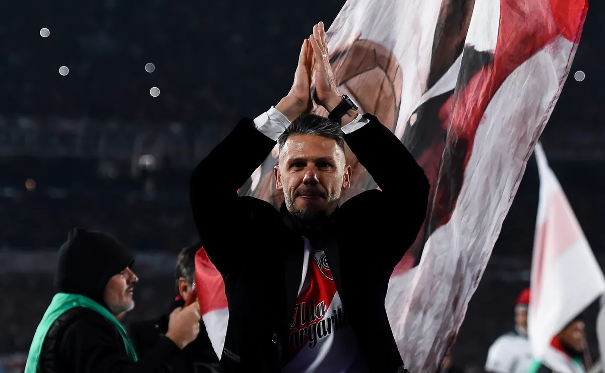 Demichelis se llevó una ovación de todo el Monumental.