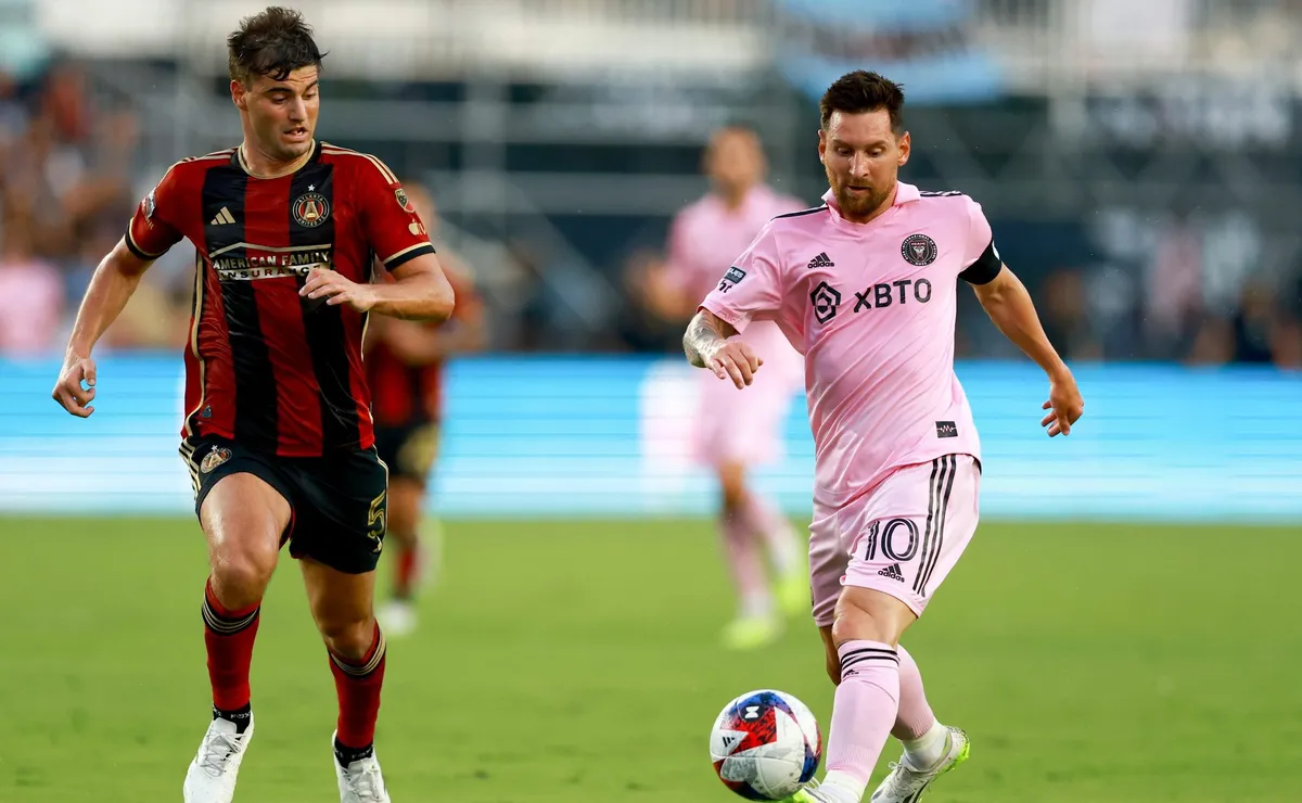 Santi Sosa y Messi.