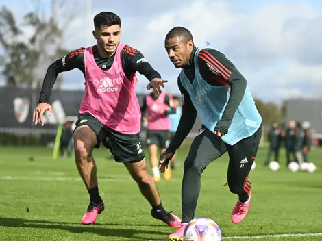River: la decisión que tomó Demichelis de cara al partido con Racing