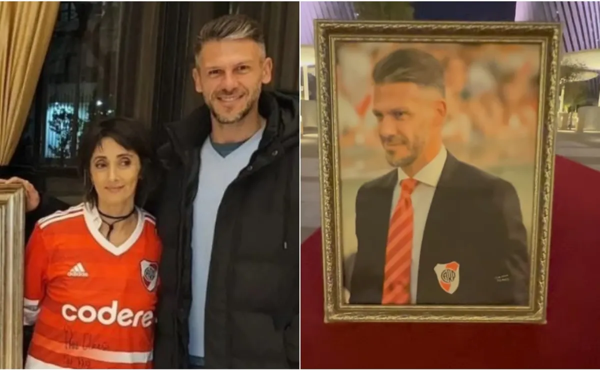 Micho recibió un cuadro espectacular.