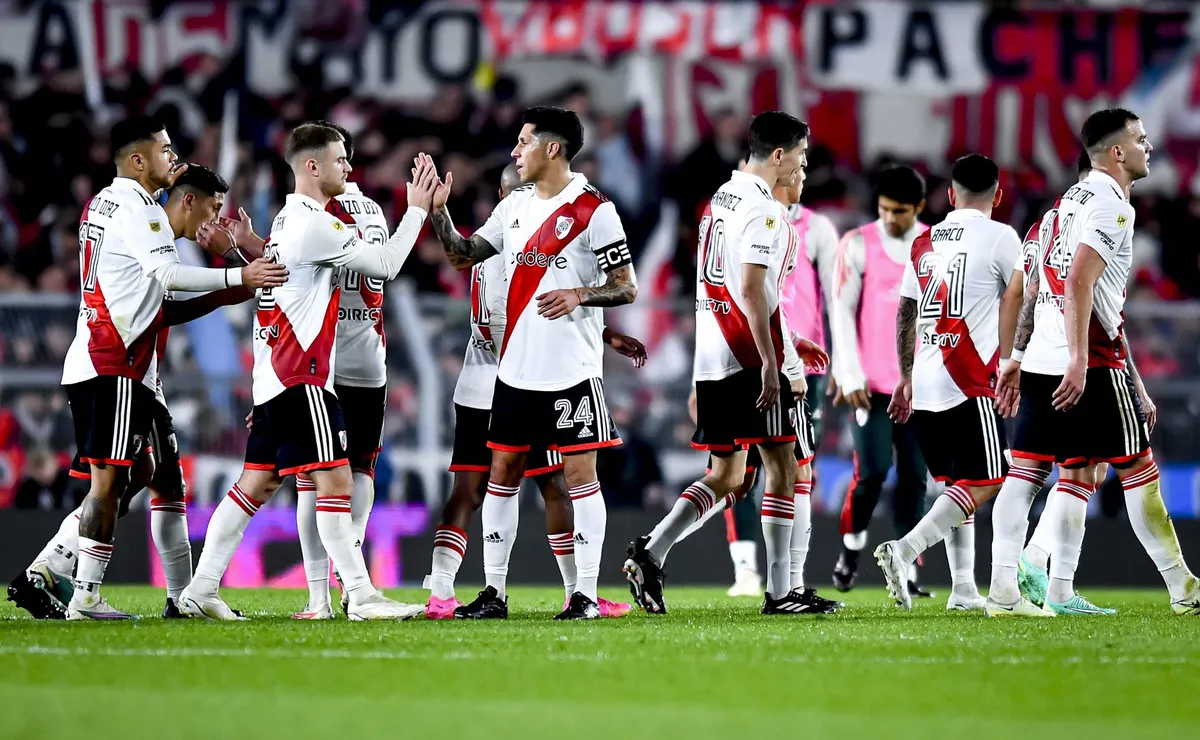 Baja de último momento en River.