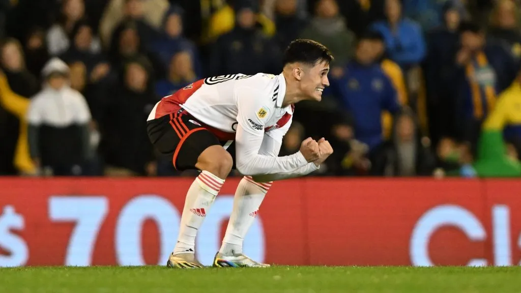Pablo Solari empató agónicamente el partido en julio ante Central. (Foto: Getty).
