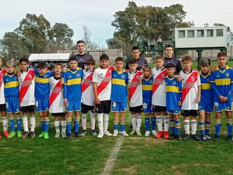 Vamos los pibes: las infantiles de River ganaron 9 de los 12 puntos en juego contra Boca