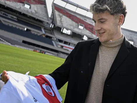 El emotivo mensaje de Colidio para los hinchas de River: "Estoy feliz de estar acá"