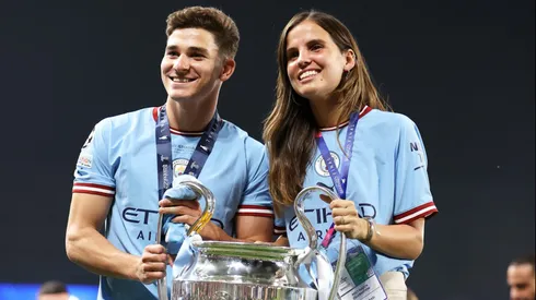 Julián Álvarez logró un hito en el City