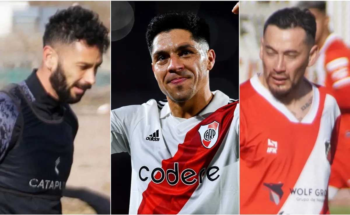 Larrondo, Enzo y Sambueza.