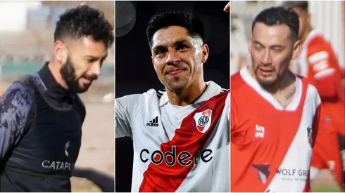 Larrondo, Enzo y Sambueza.