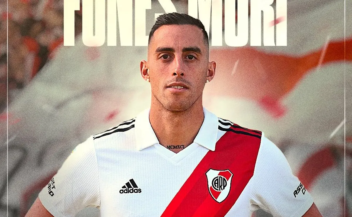 Primer refuerzo, adentro: Ramiro Funes Mori firmó su contrato con River