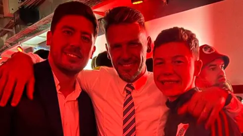 Lucas de Vicente, Micho y Bastian.