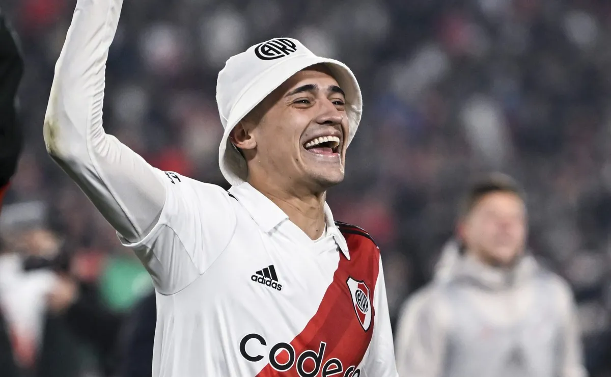 Pablo Solari vivió una jornada soñada en el Monumental.