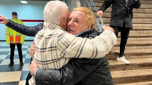 El Beto y Mostaza fueron protagonistas de un emotivo encuentro.