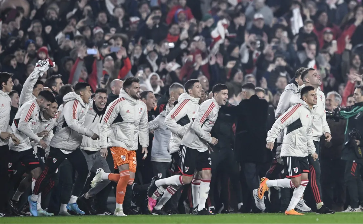 Así festejó el primer refuerzo de River antes de sumarse al plantel
