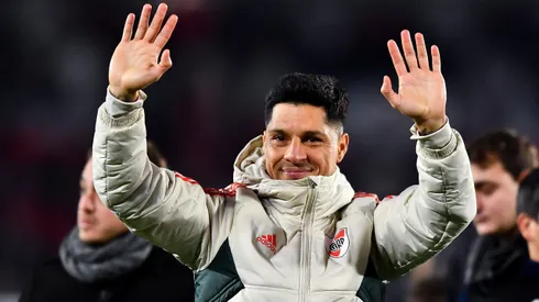 Enzo Pérez y un sugerente posteo en las redes sociales sobre su futuro.