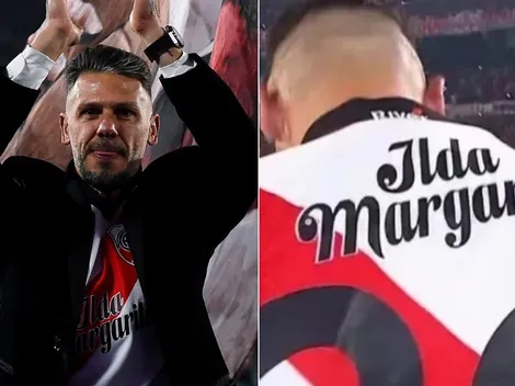La emotiva historia detrás de la camiseta que usó Demichelis para festejar el título de River