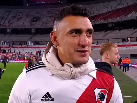 Suárez: "Si la rodilla me ayuda, tengo ganas de seguir en River"