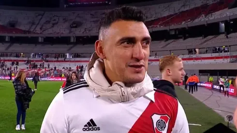El cordobés tiene ganas de seguir en River.