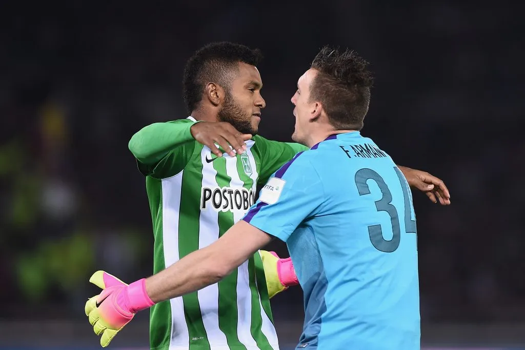 Borja fue campeón de América con Atlético Nacional siendo compañero de Armani.