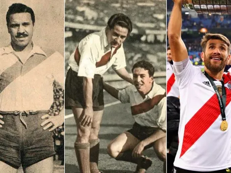 Los jugadores con más títulos de la historia de River
