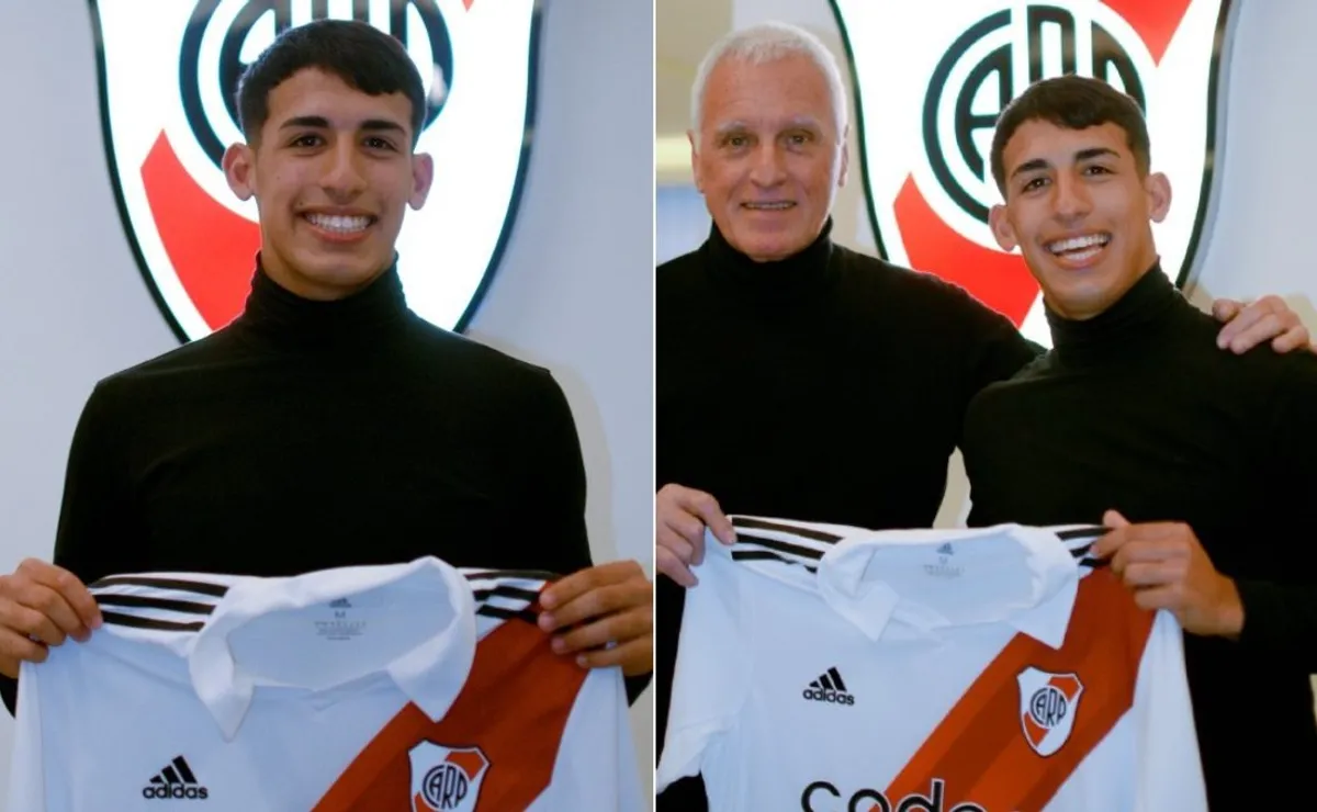El juvenil del Más Grande firmó su primer contrato.