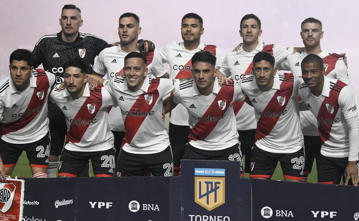 River visitó a San Lorenzo por la Liga Profesional.