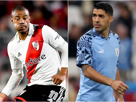 El guiño de Luis Suárez para De la Cruz