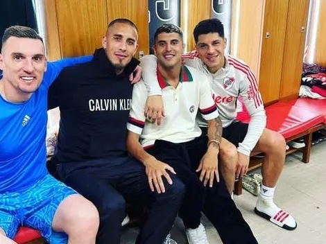 La admiración de Palacios por sus ex compañeros