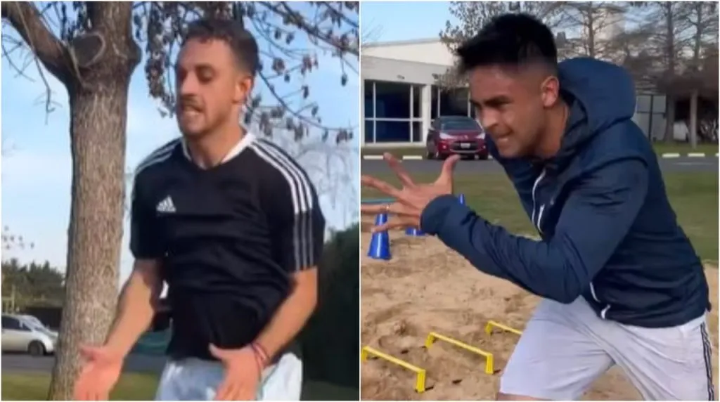 Nahuel Gallardo viene de jugar en Once Caldas de Colombia y está entrenándose junto al Pity Martínez.