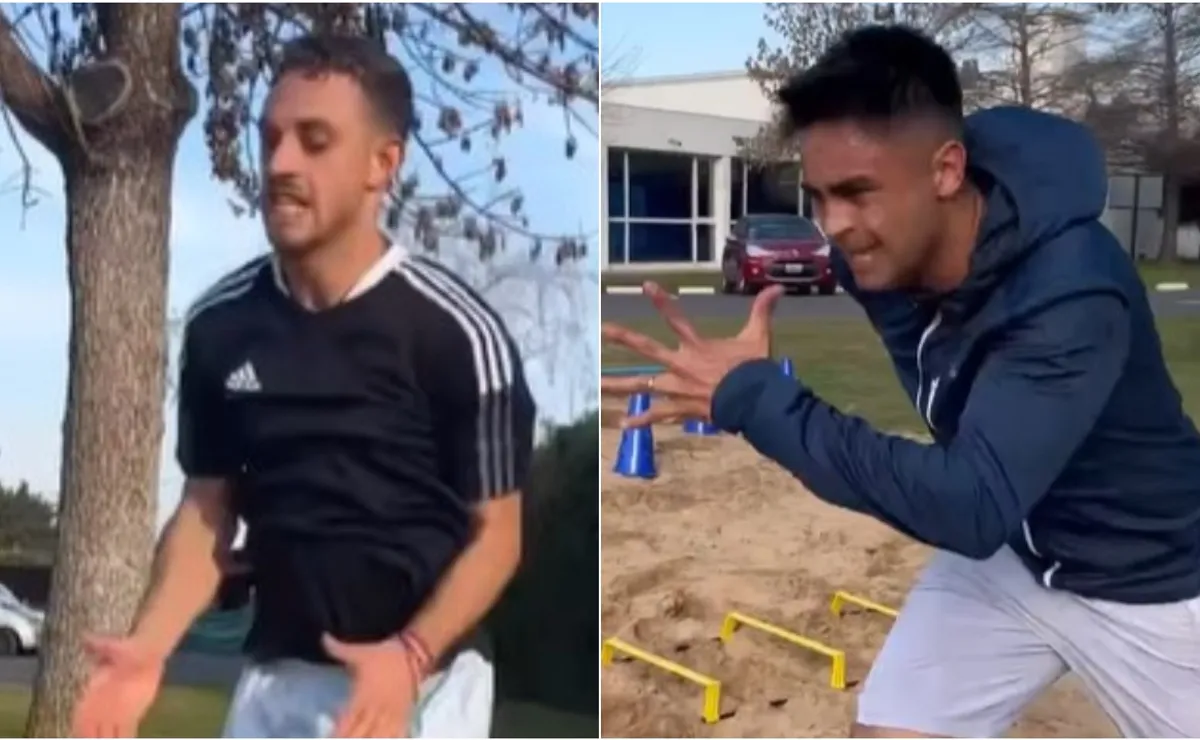 Nahuel Gallardo viene de jugar en Once Caldas de Colombia y está entrenándose junto al Pity Martínez.