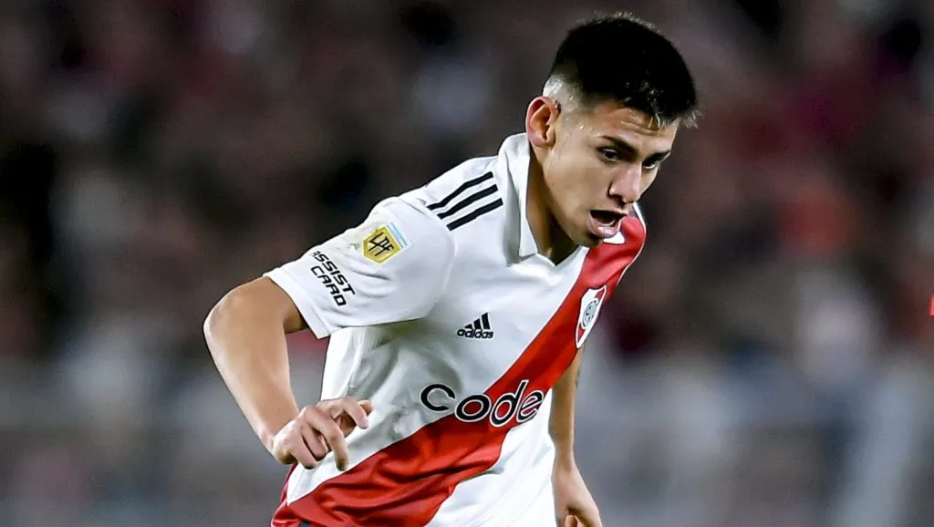 ¿Echeverri se quedará en River? (Foto: Getty).
