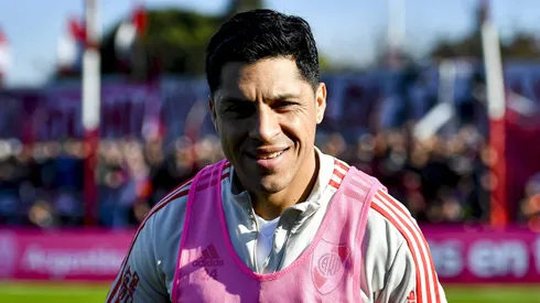Enzo Pérez brindó un mensaje esperanzador en el marco del día del hincha de River
