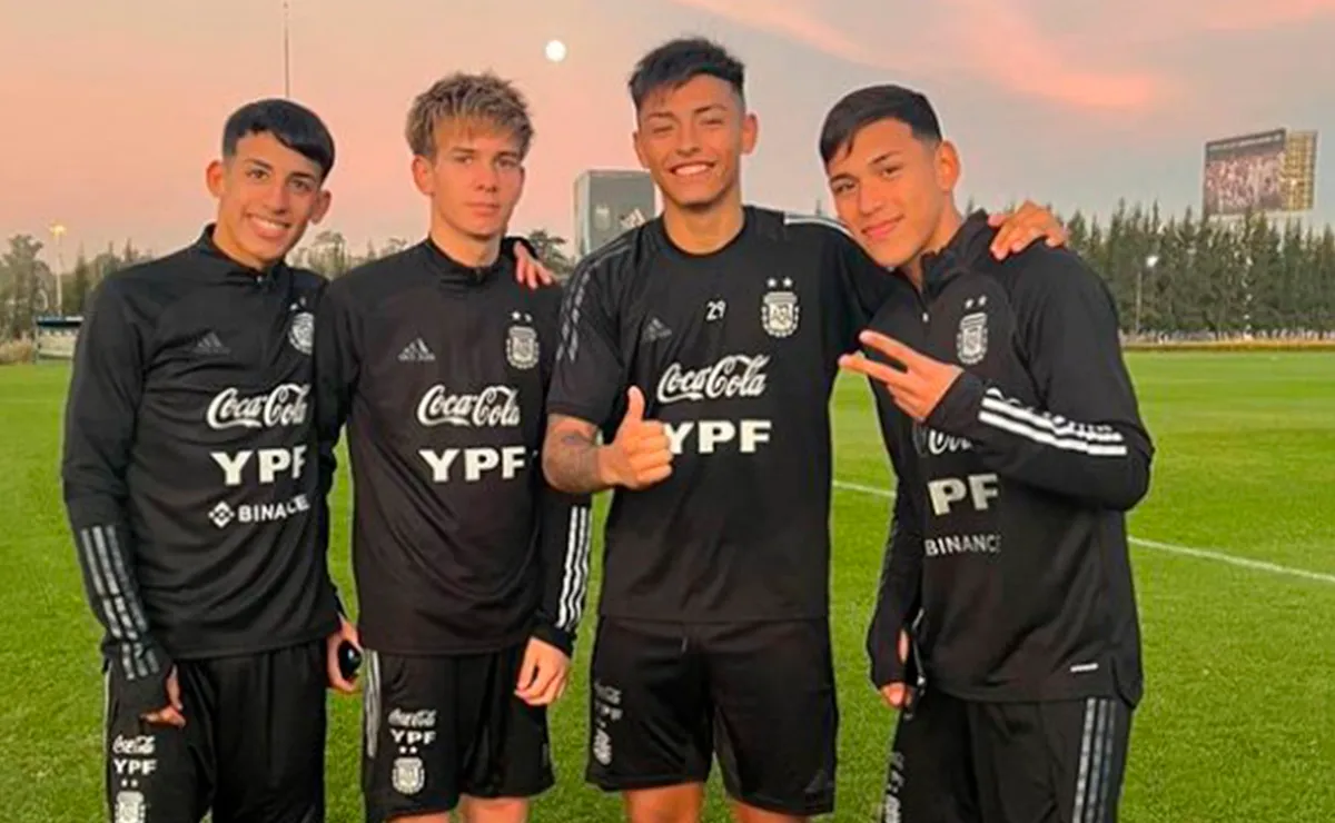 Obregón, Mastantuono, Ruberto y Giménez.