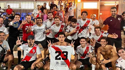 El Millonario y una sana costumbre: ganarle a Boca en España.