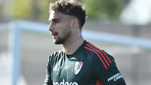 El flamante refuerzo de River busca su lugar en el plantel.