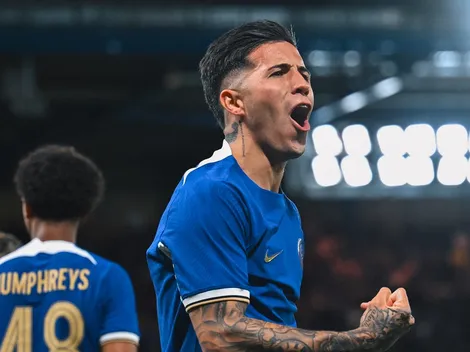 Primer gol de Enzo Fernández en Chelsea