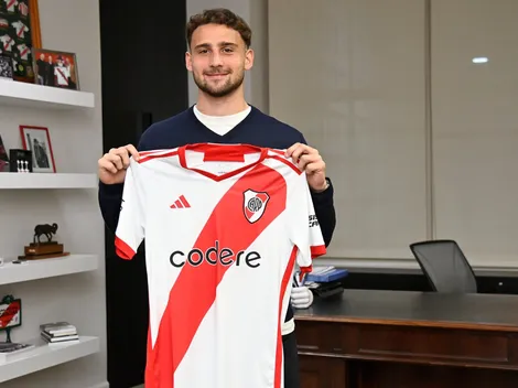 Sebastián Boselli firmó su contrato con River