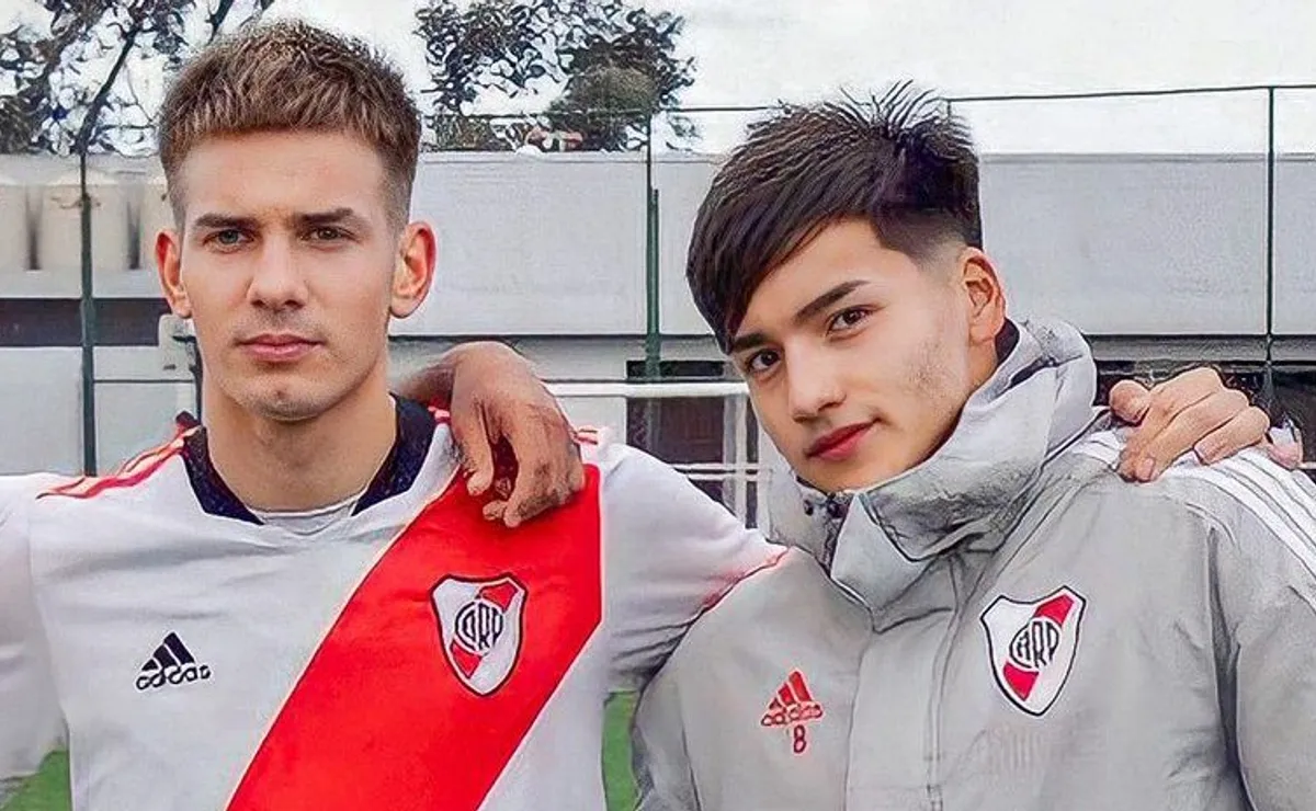 Las dos joyas de la Séptima de River, figuras en la Quinta División.
