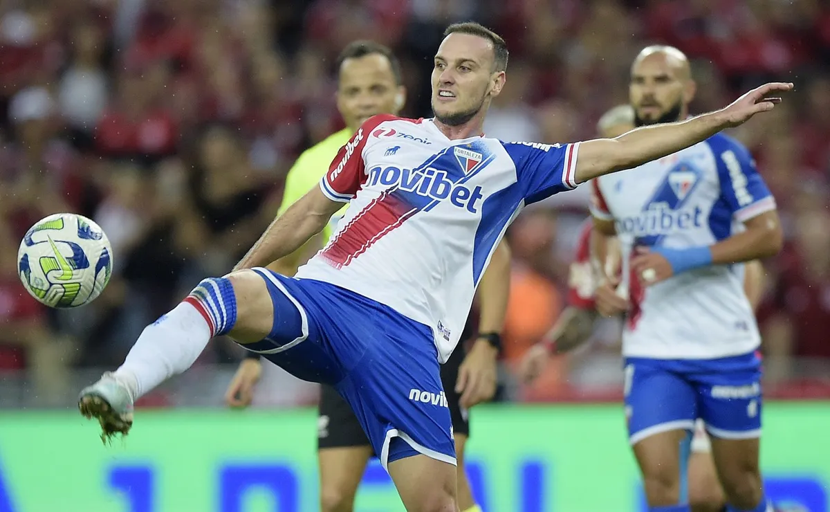El ex mediocampista de River volvió a marcar con la camiseta de Fortaleza.