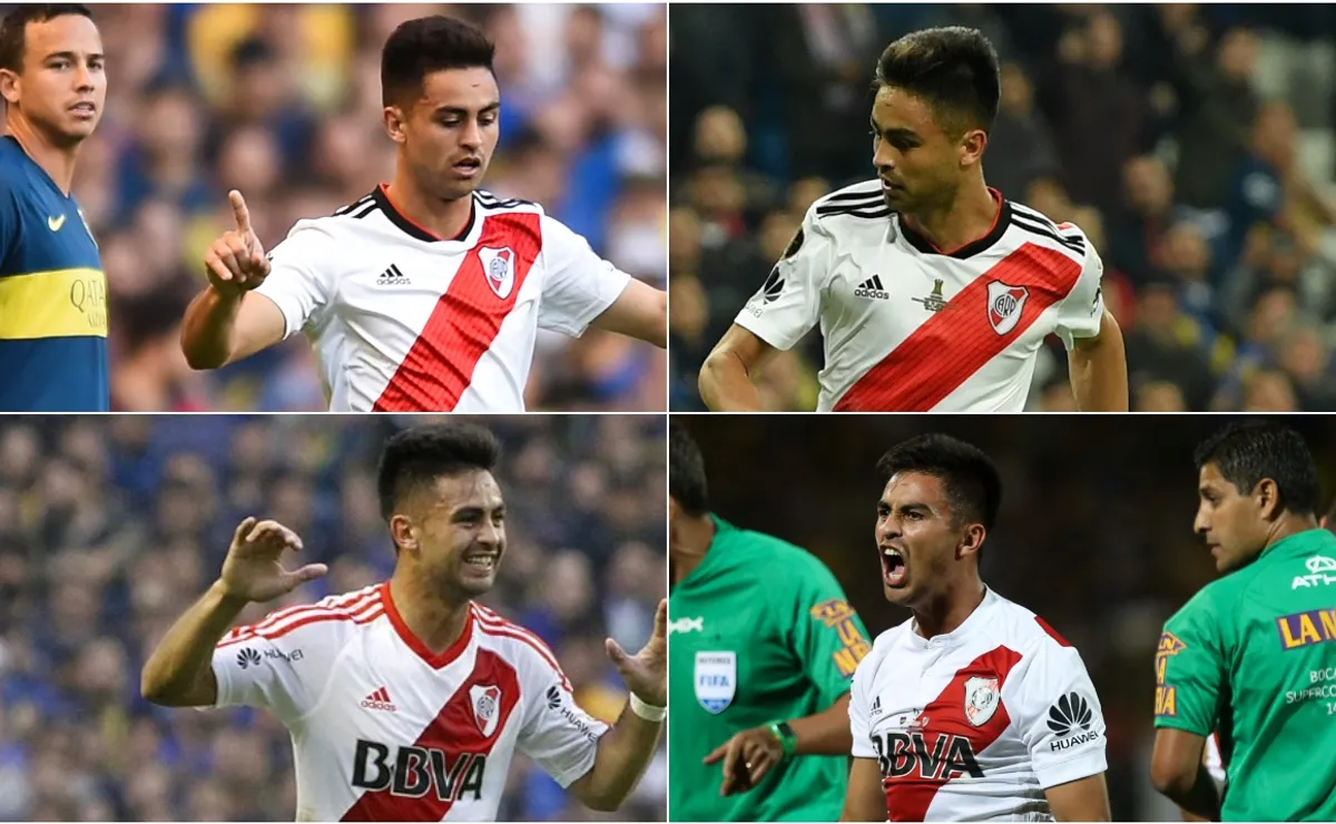 Pity Martínez y sus goles a Boca.
