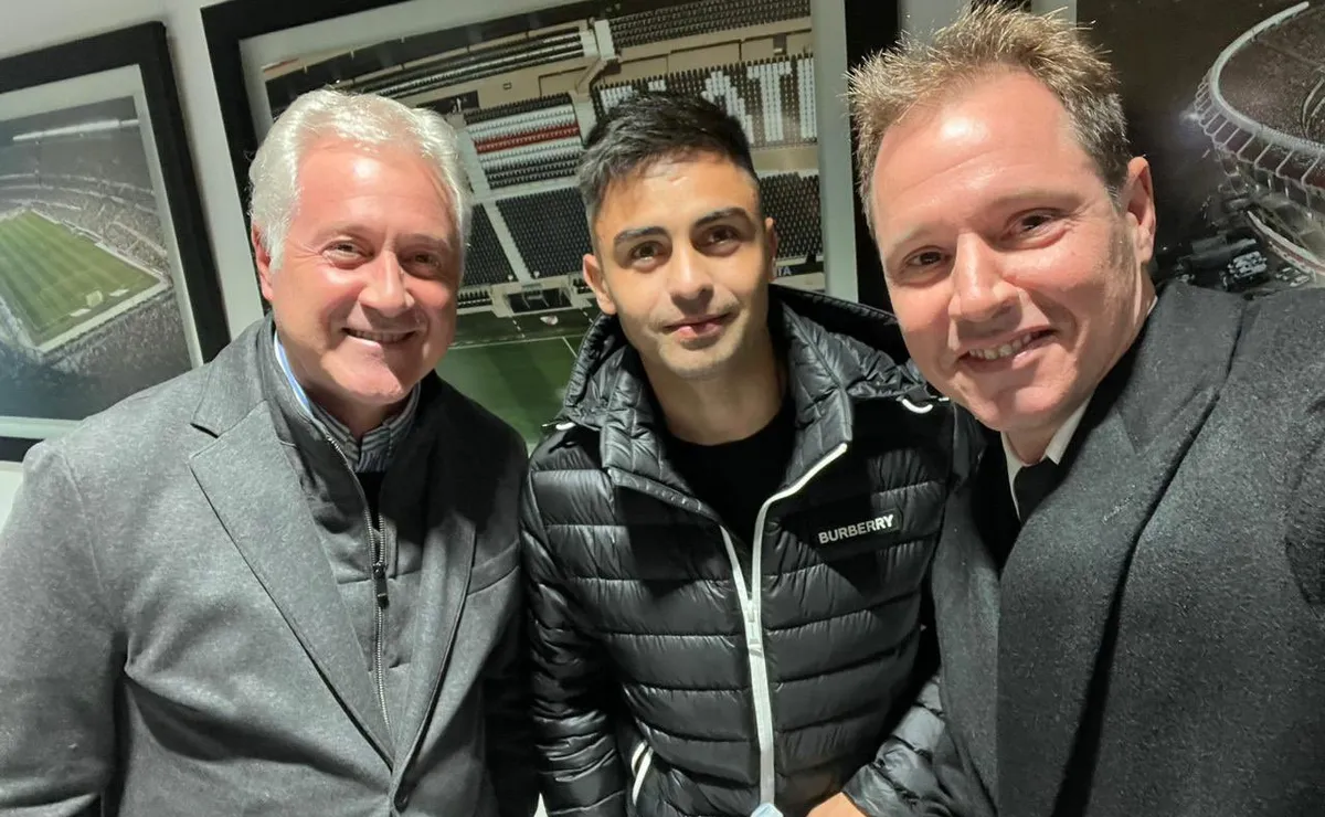 Patanian con el Pity Martínez en su vuelta a River