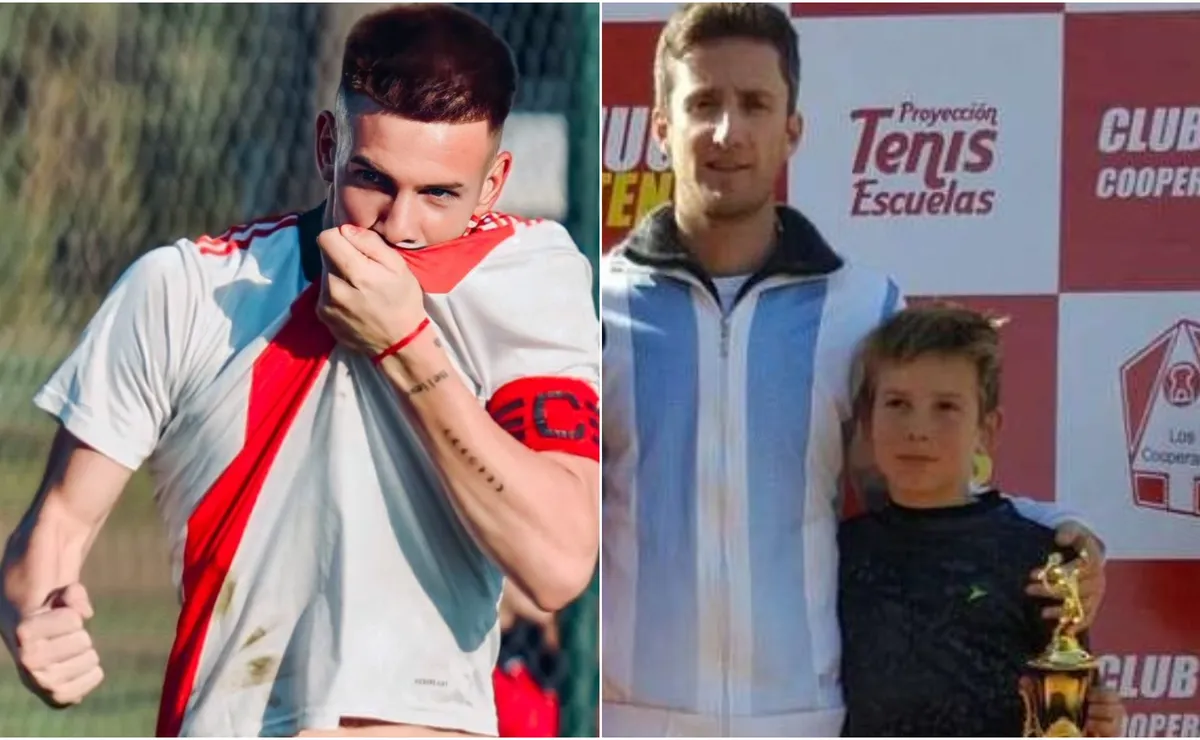 Franco Mastantuno, su pasado como tenista top y su presente como figura de la 7ma. de River.