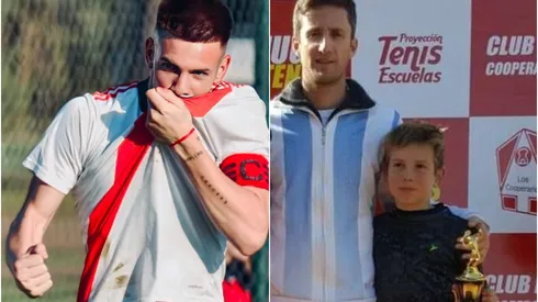 Franco Mastantuno, su pasado como tenista top y su presente como figura de la 7ma. de River.