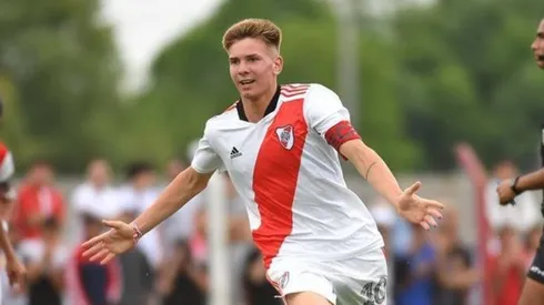 Franco Mastantuono sigue destacándose en las inferiores de River.