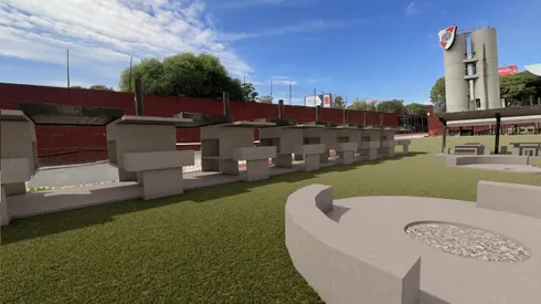 Así serán las nuevos quinchos externos de River.