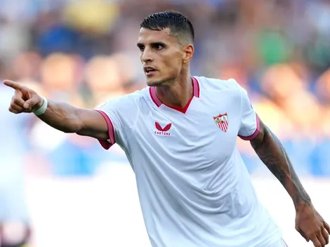 Imparable: Lamela volvió a marcar para otra goleada del Sevilla