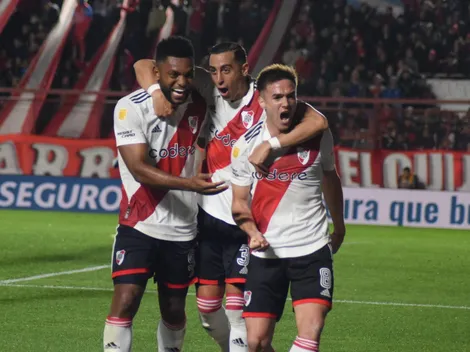 Palavecino: partido correcto y un festejo especial