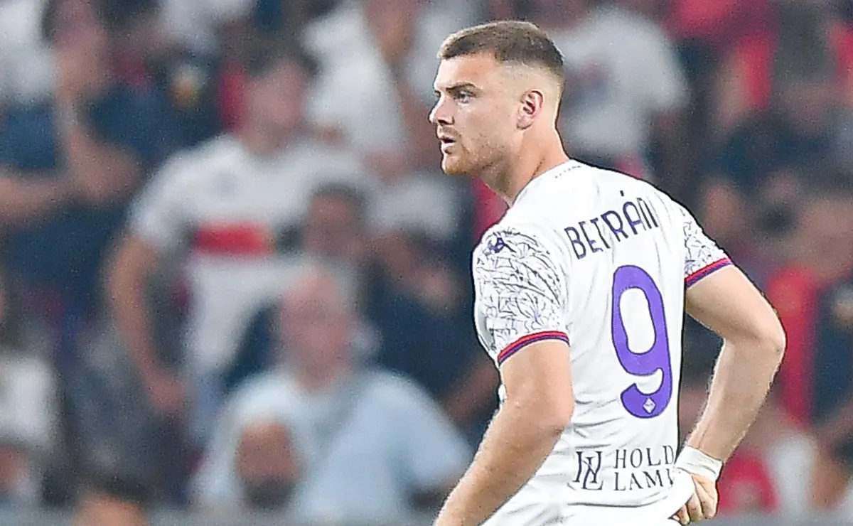 Beltrán aún no ha podido convertir en Fiorentina
