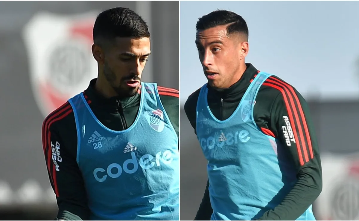 Manu Lanzini y Ramiro Funes Mori