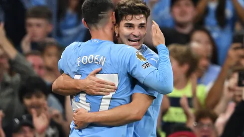 Julián volvió al gol y le dio el triunfo al Manchester City.