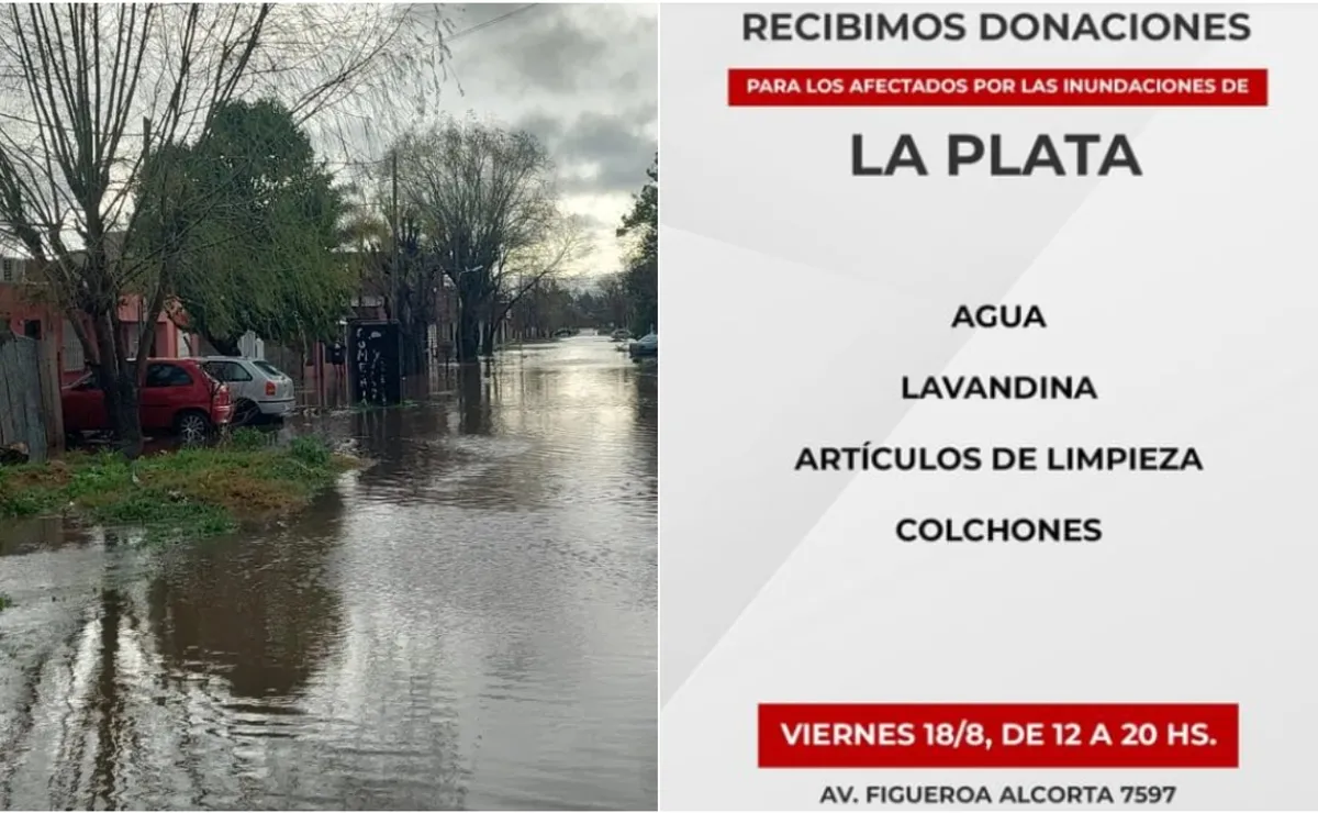 Duro momento para los vecinos de La Plata.